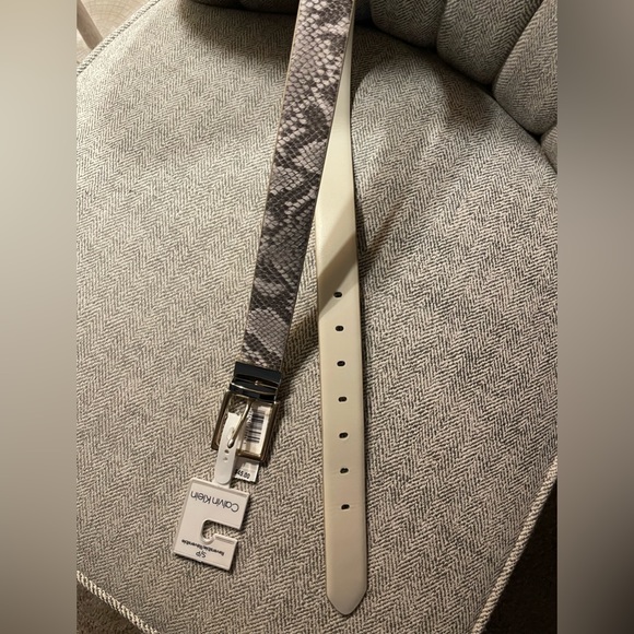 Calvin Klein Accessories - Calvin Klein. Faux snake belt